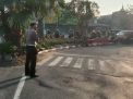 Polsek Krembangan Laksanakan Protap Sore di Mbah Ratu, Antisipasi Adanya Kemacetan