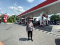 Polsek Pabean Cantikan Melakukan Patroli Antisipai Kerawanan dan Penyebaran Uang Palsu di SPBU