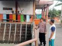 Polsek Krembangan Melaksanakan Patroli Pemantauan Debit Air Sungai Waspada Potensi Banjir