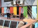 Polsek Krembangan Cek Debit Air Sungai Antisipasi Adanya Potensi Banjir