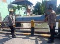 Polsek Krembangan Laksanakan Pengecekan Ketinggian Air Sungai, Waspada Potensi Banjir