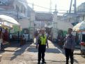 Polsek Semampir Laksanakan Pemantauan Kerawanan di Pintu Masuk Religi Ampel