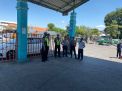 Polsek Semampir Laksanakan Patroli Keamanan di Terminal Ampel, Sampaikan Pesan Waspada Pada Penumpang