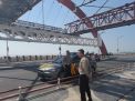 Polsek Kenjeran Laksanakan Patroli Rawan Kriminalitas dan Antisipasi 3C di Jembatan Suroboyo