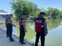 Sat Samapta Polres Pelabuhan Tanjung Perak Jaga Mitigasi Pasang Air Laut