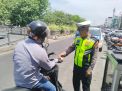 Polsek Semampir Giat Operasi Zebra Semeru 2023 di Terminal Ampel