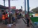 Polsek Asemrowo Melaksanakan Pengecekan Debit Air Sungai, Waspada Adanya Potensi Banjir