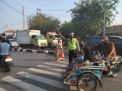 Polsek Semampir Laksanakan Patroli Pemantauan Arus Lalu Lintas Pagi, Antisipasi Kemacetan