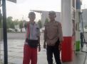 Polsek Asemrowo Lakukan Patroli Keamanan di SPBU Margomulyo, Antisipasi Tindak Kerawanan 3C