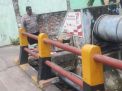 Polsek Krembangan Cek Ketinggian Debit Air Sungai, Waspada Adanya Potensi Banjir
