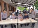 Polsek Kenjeran Tingkatkan Patroli Antisipasi Harkamtibmas dan 3C di Gereja ST. Marinus Yohanes