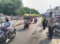 Polsek Semampir Lakukan Patroli Harkamtibmas di Depan Pintu Masuk Terminal Ampel