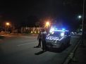 Personil Pospam Patroli Antisipasi Curas, Curat, dan Curanmor di Strong Point Depan Pantai Mentari