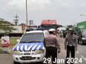Polsek Krembangan Intensifkan Patroli Antisipasi Kepadatan Lalu Lintas dan Kecelakaan di Jalan Kalianak