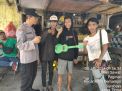 Bhabinkamtibmas Pegirian Gelar Sambang Warga di Jalan Sawah, Himbau Pengamen Jalanan Jaga Harkamtibmas