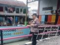 Polsek Krembangan Cek Ketinggian Debit Air Sungai Antisipasi Potensi Banjir
