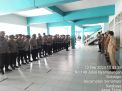 Polsek Semampir Gelar Apel Pergeseran Pasukan Pengamanan TPS di Aula Parkiran Religi Sunan Ampel