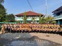 Polsek Semampir Bersiap Amankan TPS dengan Apel Persiapan di Wisata Religi Ampel