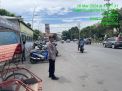 Polsek Pabean Cantikan Atur Lalu Lintas di Jalan Bunguran, Antisipasi Kemacetan