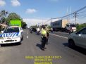 Polsek Asemrowo Jaga Ketertiban di Sekitar Jembatan Branjangan Selama Kegiatan Suporter Bonek