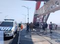 Polsek Kenjeran Melaksanakan Patroli Keamanan Cegah Adanya Tindak Kerawanan 3C di Jembatan Suroboyo