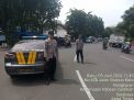 Polsek Pabean Cantikan Memantau Keamanan di Jalan Stasiun Kota