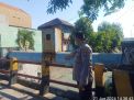 Polsek Krembangan Cek Debit Air Sungai Tanjung Sadari Antisipasi Adanya Kenaikan Debit dan Potensi Banjir