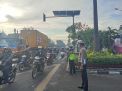 Polsek Krembangan dan Piket Fungsi Lalu Lintas Berhasil Lancarkan Arus di Pertigaan Mbah Ratu