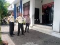 Polsek Asemrowo Sambang Bank Panin, Antisipasi Kerawanan dan Sampaikan Himbauan Waspada Kepada Petugas Keamanan