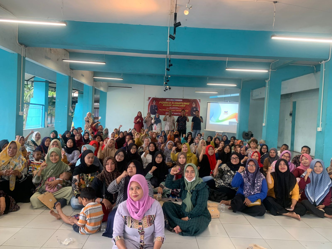 Polres Pelabuhan Tanjung Perak Libatkan Seluruh Komponen Masyarakat Untuk Perangi Narkoba