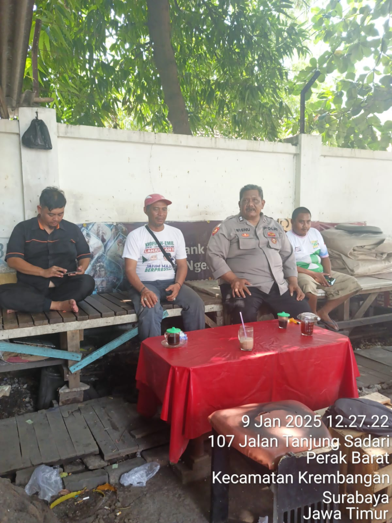 Patroli Dialogis Polsek Krembangan Tingkatkan Kesadaran Harkamtibmas