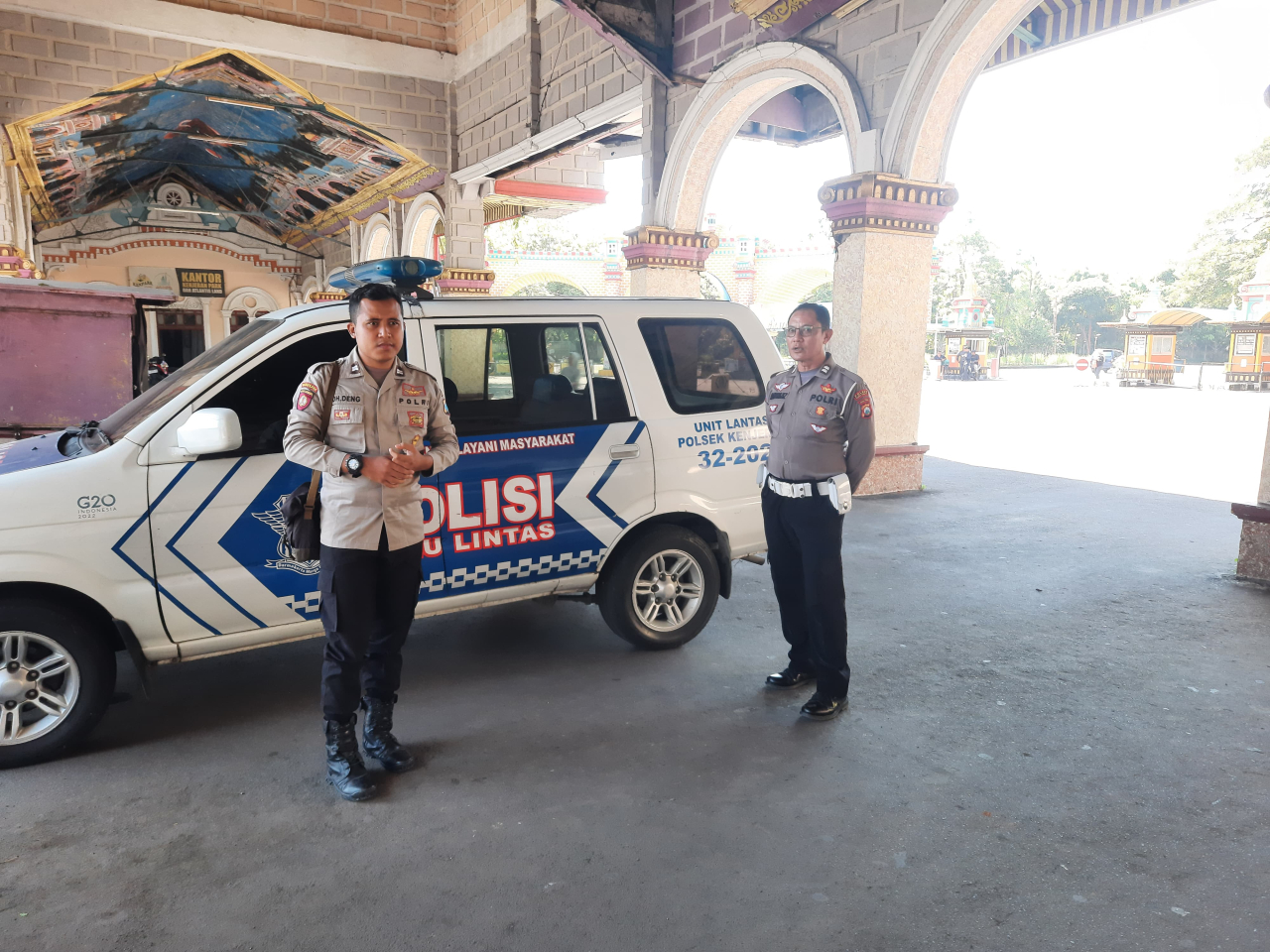 Patroli Kewilayahan di Sekitar Kenpark, Antisipasi Kerawanan 3C