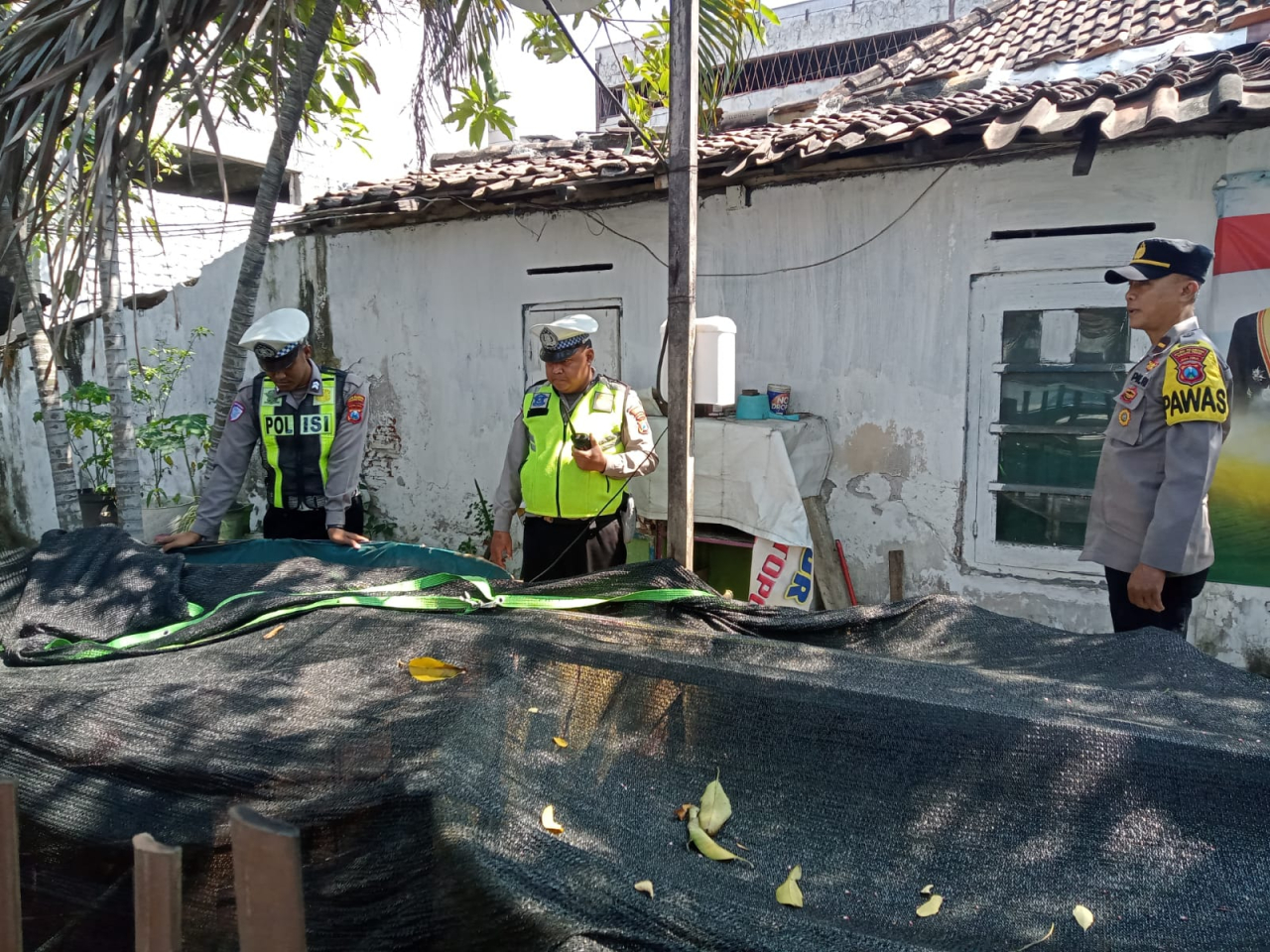 Polsek Semampir Laksanakan Patroli Ketahanan Pangan di Kampung Tangguh Sidotopo