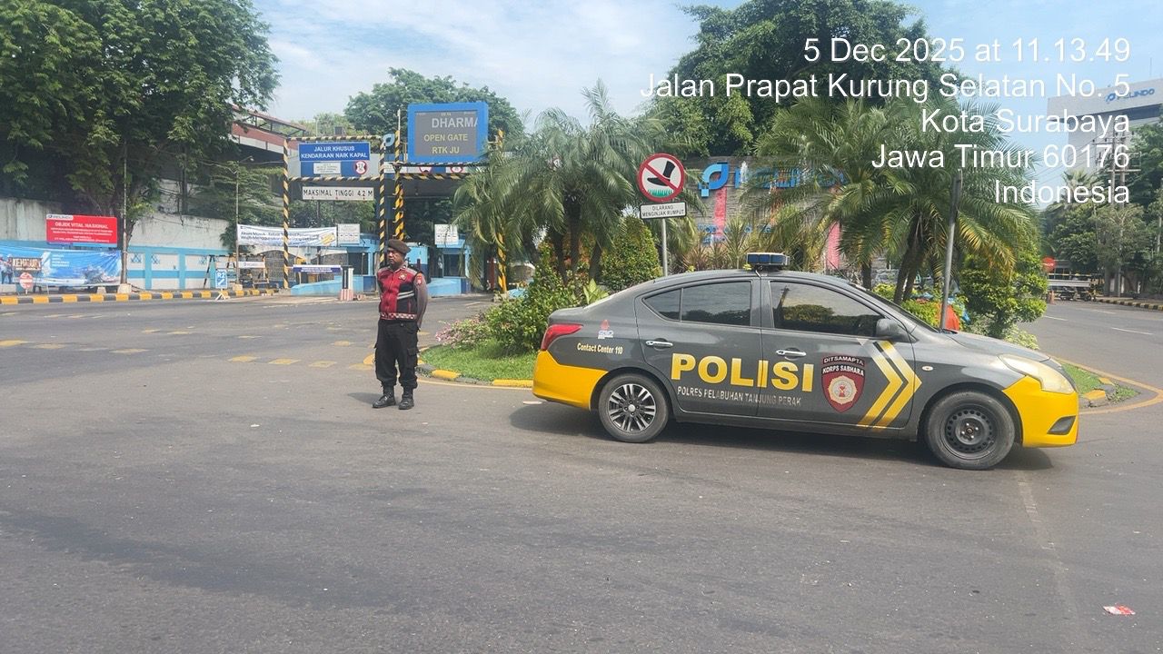 Kegiatan Patroli Perintis Presisi Satsamapta dalam Upaya Pemeliharaan Kamtibmas di Wilayah Pelabuhan Tanjung Perak