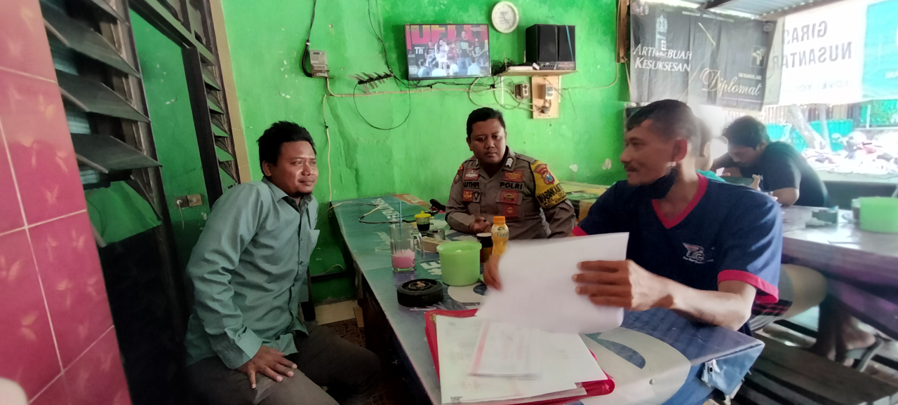 Sambang Warga di Dupak Bandarejo, Polisi Titipkan Pesan Kamtibmas dan Antisipasi Genangan Air