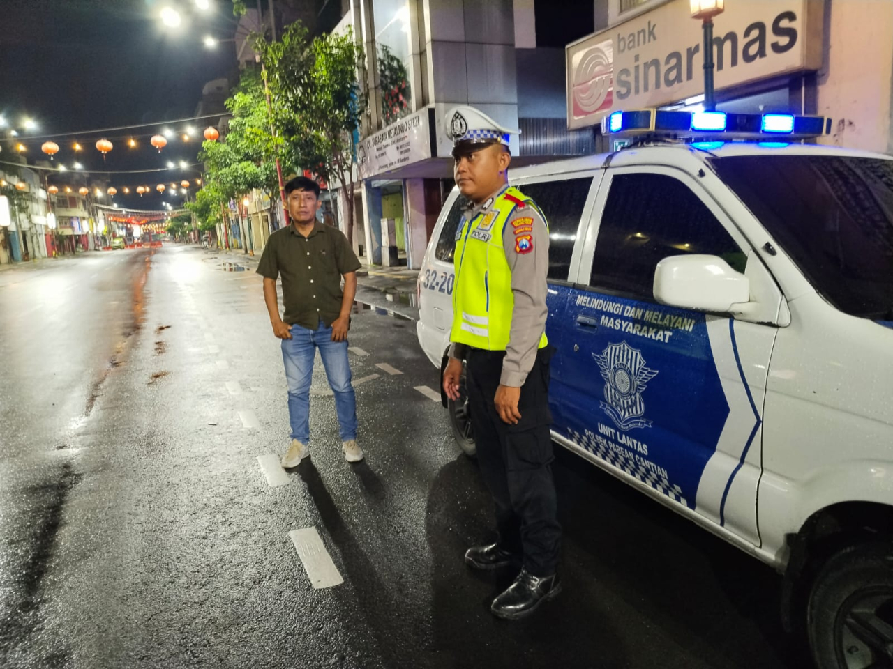 Patroli Harkamtibmas Polsek Pabean Cantikan Antisipasi 3 Cepu dan Aksi Tawuran