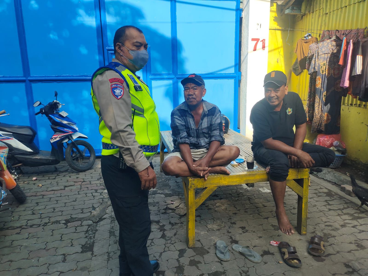 Satlantas Polres Pelabuhan Tanjung Perak Gelar Sosialisasi Tatap Muka Ops Lilin Semeru 2025