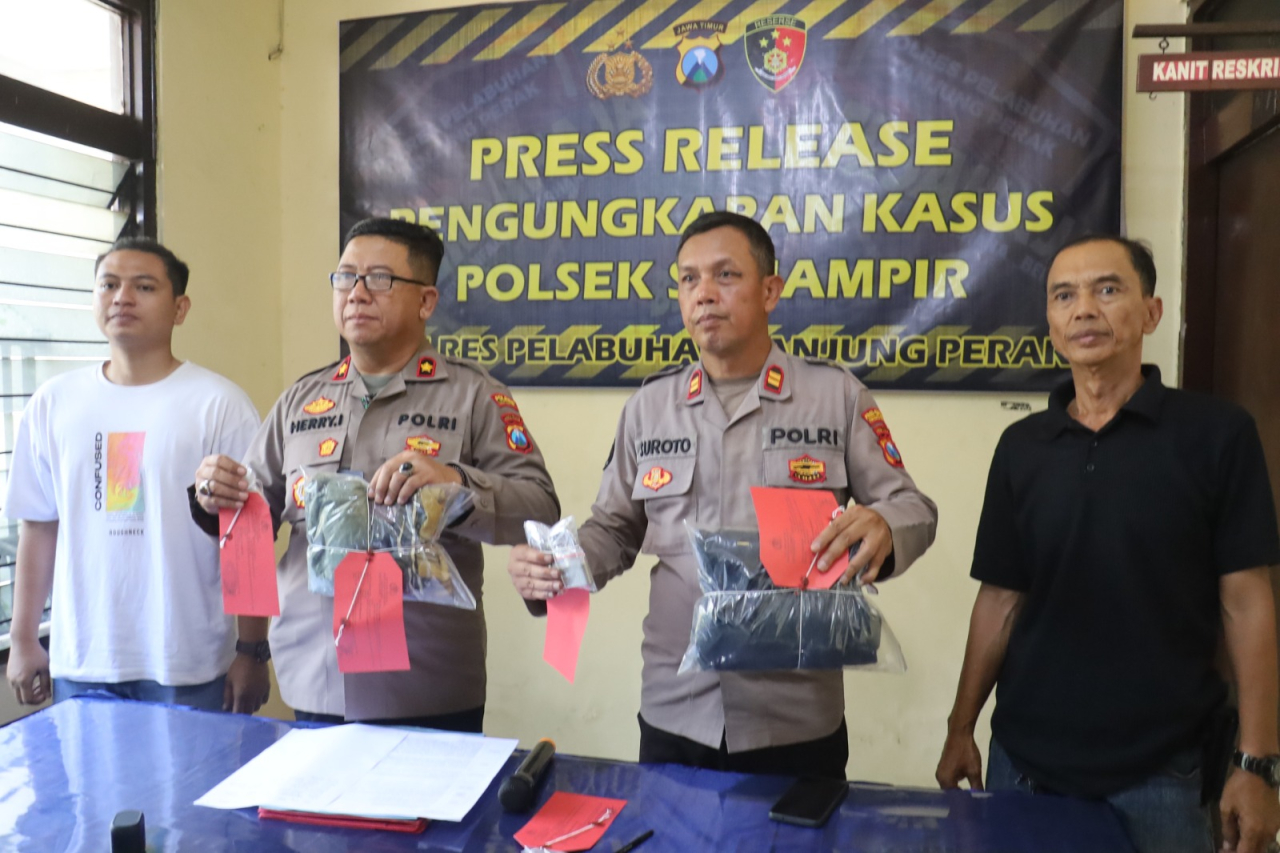 Polsek Semampir Amankan Spesialis Pembobol Rumah Kosong di Semampir, Tersangka Ternyata Residivis