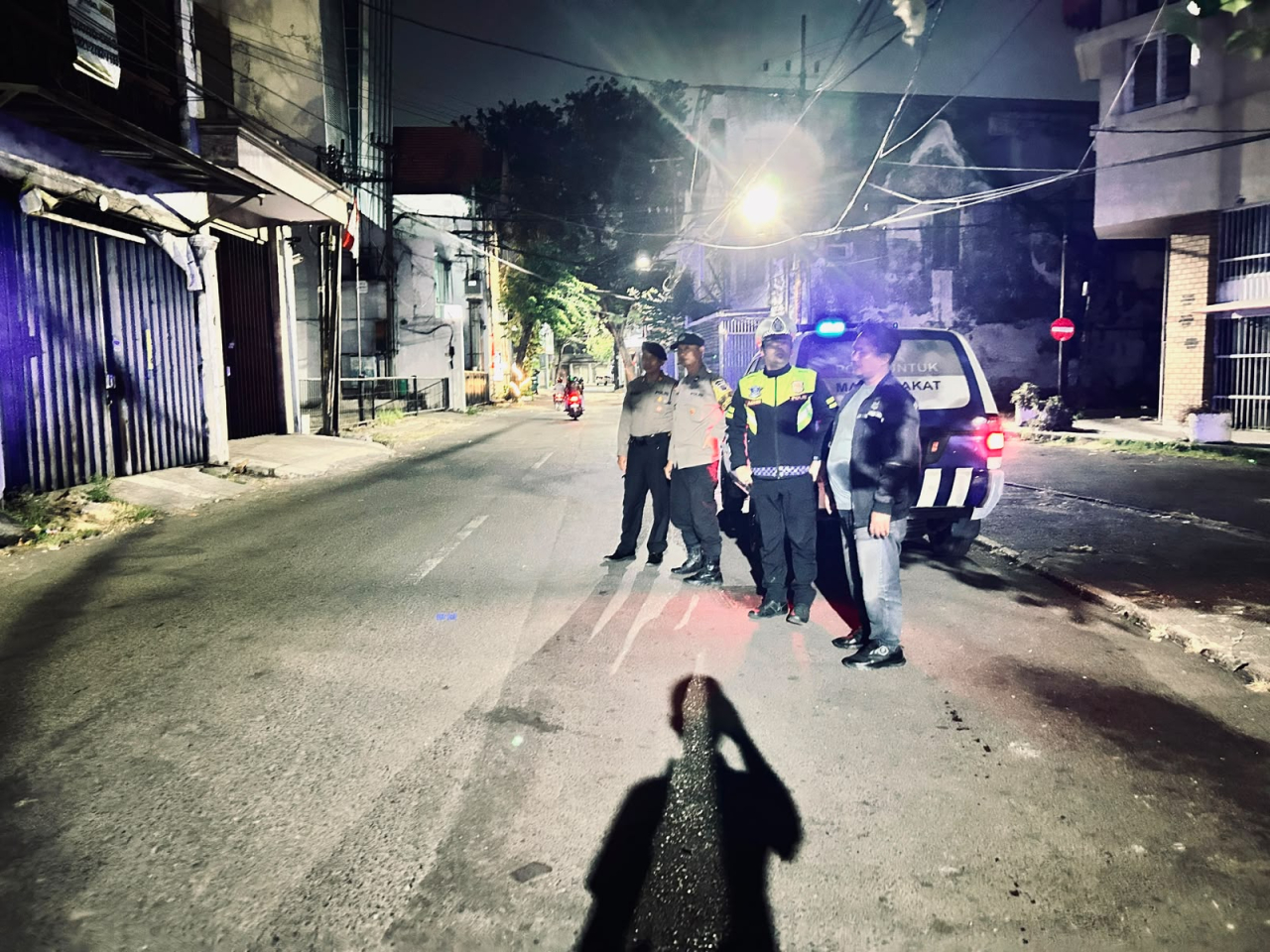 Polsek Pabean Cantikan Intensifkan Patroli Harkamtibmas di Jalan Slompretan, Antisipasi 3C dan Kejahatan Lainnya