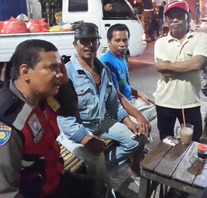 Babinkamtibmas Krembangan Utara Titip Pesan Jaga Kerukunan & Waspada Hoax