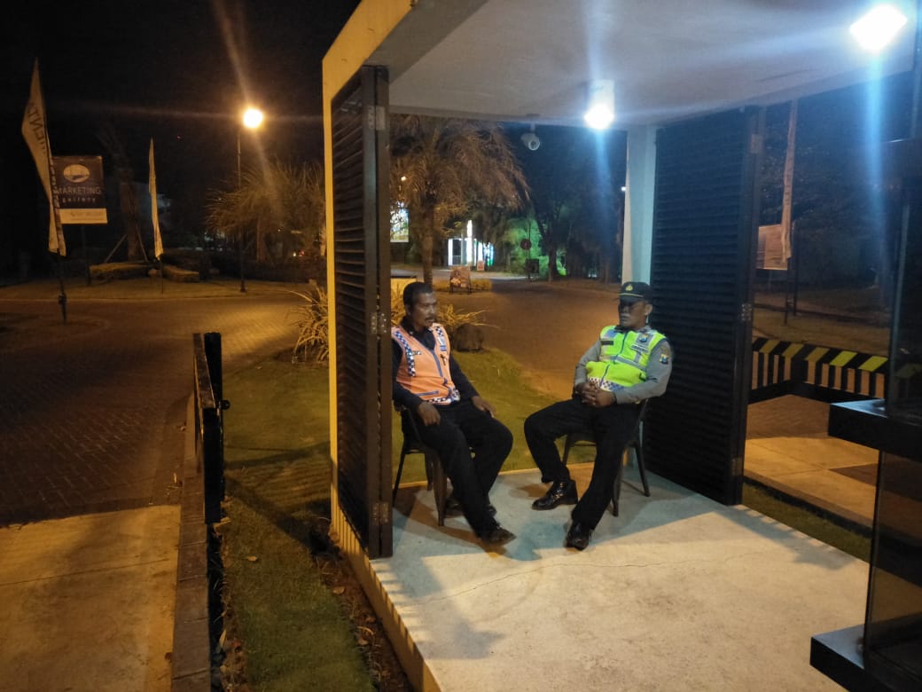 Polsek Kenjeran Patroli Pemukiman, Titip Pesan Waspada 3C