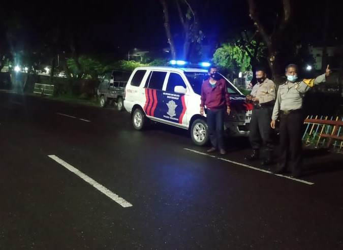 Polsek Kenjeran Gelar Patroli Mobile di Jalan Kedinding Lor & Platuk Donomulyo