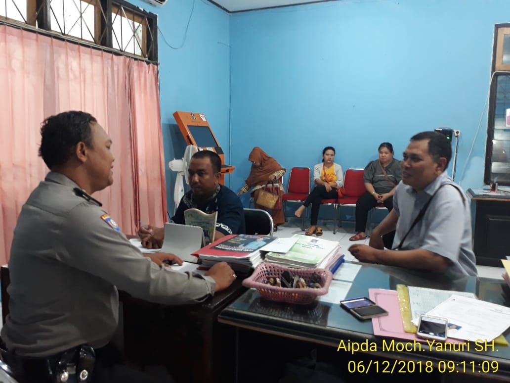 Babinkamtibmas Perak Barat Sampaikan Pesan Anti Hoax & Waspada 3 C