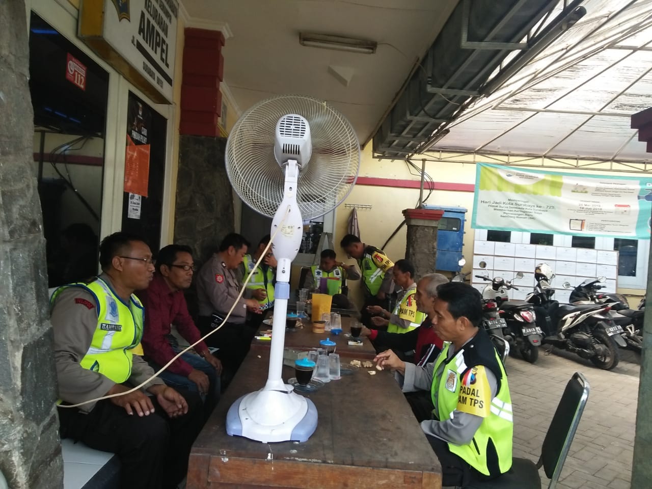 Polsek Semampir Perketat Pengamanan di PPS Ampel