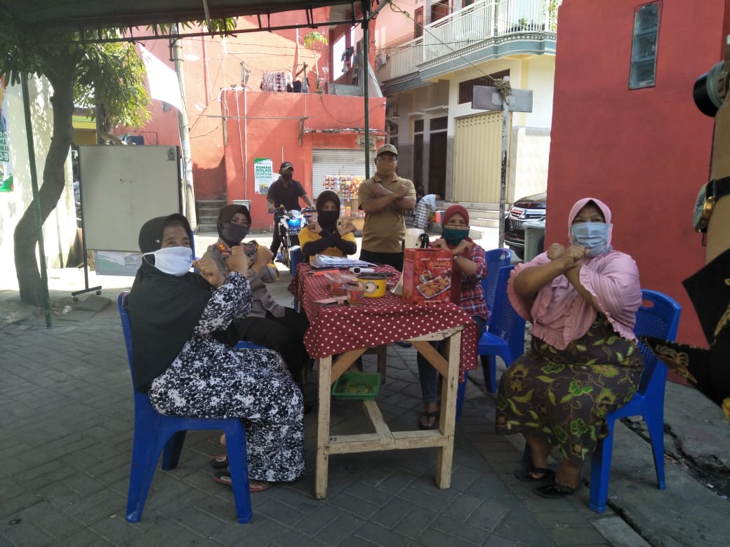 Kapolres Tanjung Perak Sambang Kampung Tangguh RW 04 Sidotopo Wetan