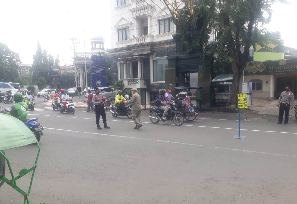 Wakapolsek Semampir Pimpin 3 Pilar Gelar Operasi Masker