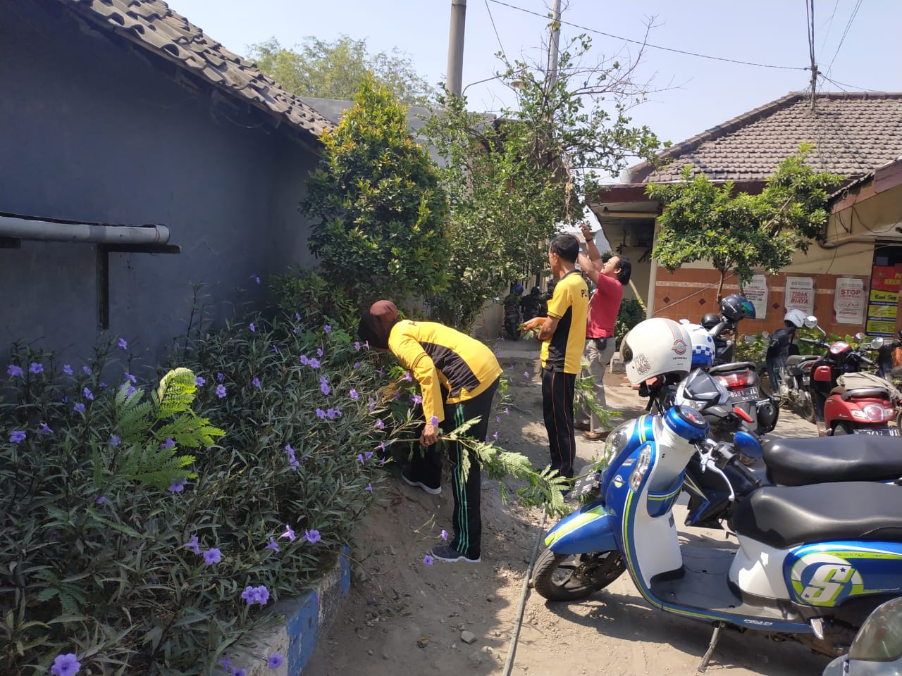 Polek Krembangan Gelar Sabtu Osis, Lewat Olahraga & Kerja Bakti