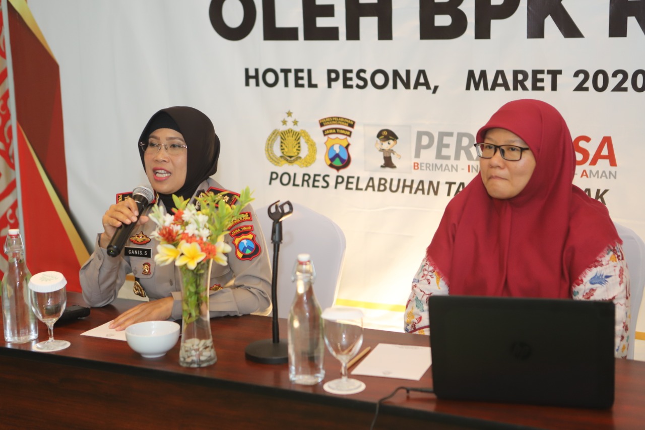 Kapolres Tanjung Perak Pimpin Sosialisasi Pengawasan & Pengelolaan Dana Desa