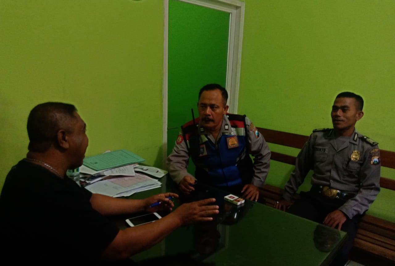 Babinkamtibmas Dupak Koordinasi Kegiatan Yustisi