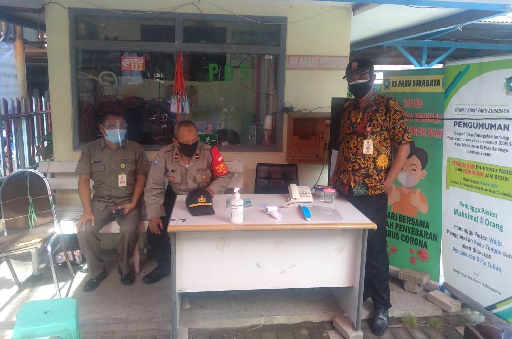 Panit Binmas Polsek Semampir Lakukan Patroli Obyek Vital